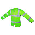 EN20471 High quality color matching reflective safety vest traffic safety vest long sleeve with good quick-dry